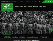 Tablet Screenshot of leadersports.com